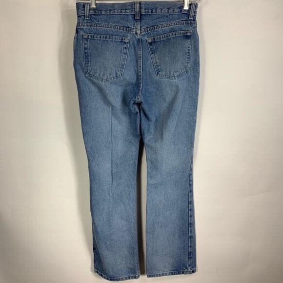 Old Navy Light Wash Straight Leg Jeans 8 Regular - Picture 3 of 8
